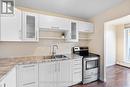 505 - 365 Geneva Street, St. Catharines (446 - Fairview), ON  - Indoor Photo Showing Kitchen With Double Sink 