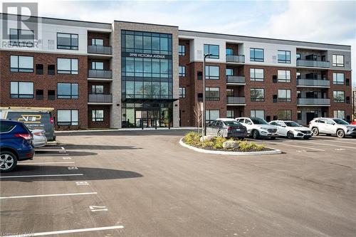 309 - 3998 Victoria Avenue, Lincoln (980 - Lincoln-Jordan/Vineland), ON - Outdoor With Balcony With Facade