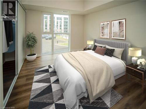 241 - 50 Herrick Avenue, St. Catharines (456 - Oakdale), ON - Indoor Photo Showing Bedroom