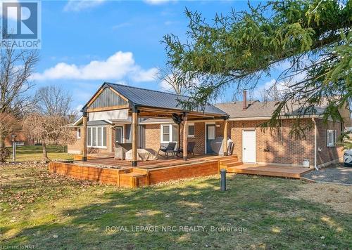 1768 Ridge Road N, Fort Erie (330 - Bertie Ridge), ON - Outdoor With Deck Patio Veranda