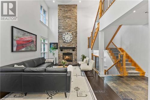 16 Red Haven Drive, Niagara-On-The-Lake (105 - St. Davids), ON - Indoor With Fireplace