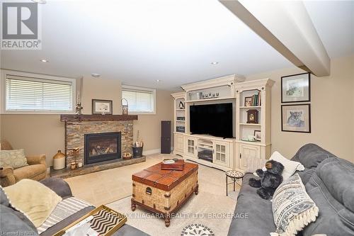 6 Derbyshire Drive, Fort Erie (335 - Ridgeway), ON - Indoor Photo Showing Living Room With Fireplace