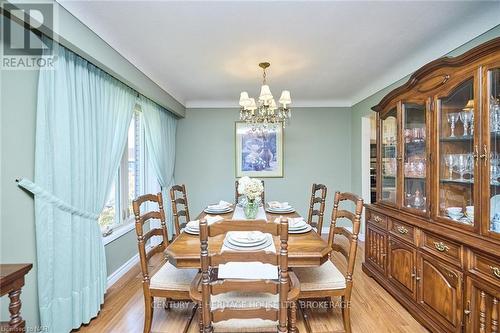 21 Windermere Court, Welland (767 - N. Welland), ON - Indoor Photo Showing Dining Room