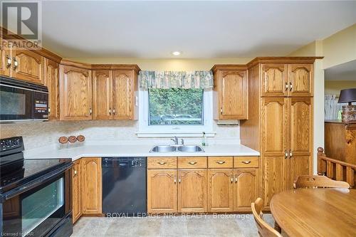 737 Canboro Road, Pelham (664 - Fenwick), ON - Indoor Photo Showing Kitchen With Double Sink