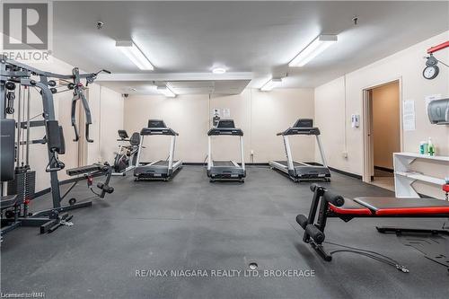 1203 - 301 Frances Avenue, Hamilton (Lakeshore), ON - Indoor Photo Showing Gym Room