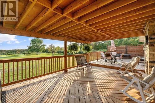 8350 Young Street, West Lincoln (056 - West Lincoln), ON - Outdoor With Deck Patio Veranda With Exterior