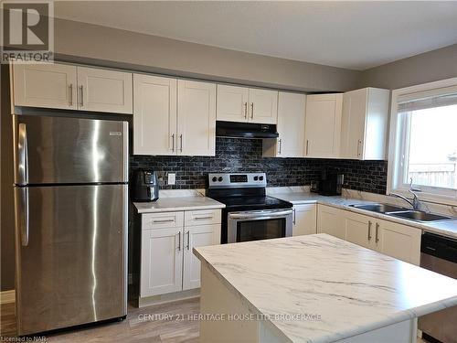 7 - 7768 Ascot Circle, Niagara Falls (213 - Ascot), ON - Indoor Photo Showing Kitchen With Double Sink