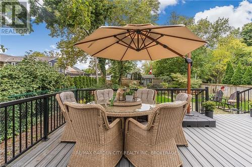 8 Ridgewood Road, St. Catharines (457 - Old Glenridge), ON - Outdoor With Deck Patio Veranda With Exterior