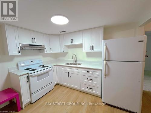 Lower - 12 Wakil Drive, St. Catharines (461 - Glendale/Glenridge), ON - Indoor Photo Showing Kitchen With Double Sink