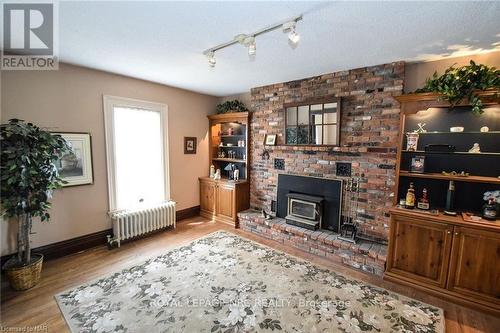 499 Townline Road, Niagara-On-The-Lake (104 - Rural), ON - Indoor Photo Showing Living Room With Fireplace