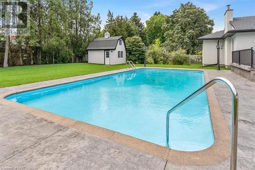 190 Lakeshore Road, St. Catharines (442 - Vine/Linwell), ON - Outdoor With In Ground Pool With Backyard