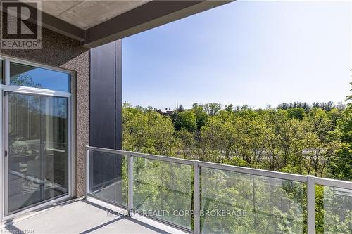 403 - 77 Yates Street, St. Catharines (451 - Downtown), ON - Outdoor With Balcony With View With Exterior