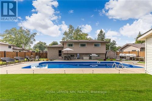 796 Grandview Road, Fort Erie (334 - Crescent Park), ON - Outdoor With In Ground Pool With Backyard With Exterior