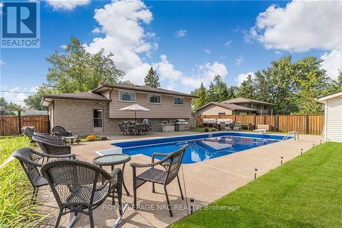 796 Grandview Road, Fort Erie (334 - Crescent Park), ON - Outdoor With In Ground Pool With Backyard With Exterior