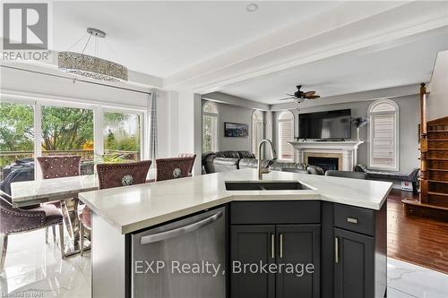 119 Candlewood Drive, Hamilton (Stoney Creek Mountain), ON - Indoor Photo Showing Kitchen With Double Sink