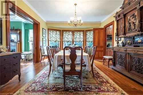 14902 Niagara River Parkway, Niagara-On-The-Lake (106 - Queenston), ON - Indoor Photo Showing Dining Room