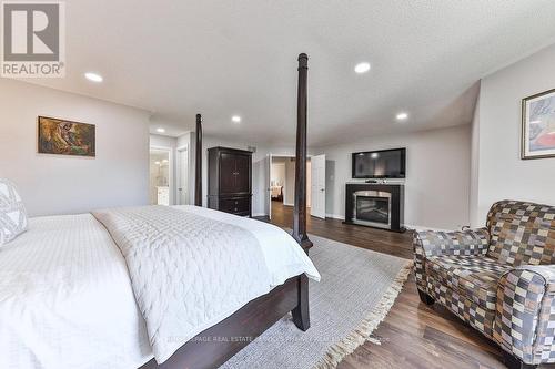 2108 Schoolmaster Circle, Oakville, ON - Indoor Photo Showing Bedroom With Fireplace