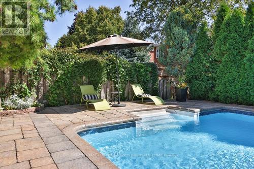 2108 Schoolmaster Circle, Oakville, ON - Outdoor With In Ground Pool With Backyard