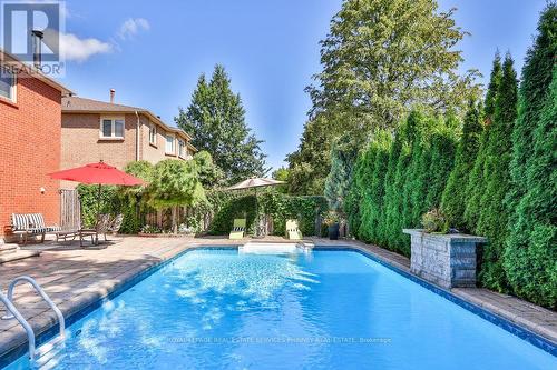 2108 Schoolmaster Circle, Oakville, ON - Outdoor With In Ground Pool With Backyard