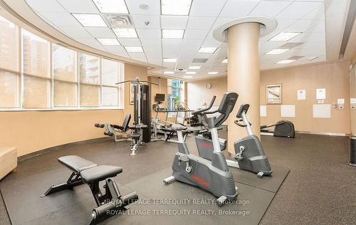 1408-8 Mckee Ave, Toronto, ON - Indoor Photo Showing Gym Room