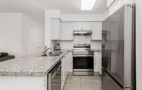 1408-8 Mckee Ave, Toronto, ON - Indoor Photo Showing Kitchen With Stainless Steel Kitchen With Double Sink With Upgraded Kitchen