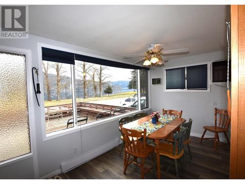 dining area - 36 Lakeshore Drive, Vernon, BC - Indoor Photo Showing Dining Room