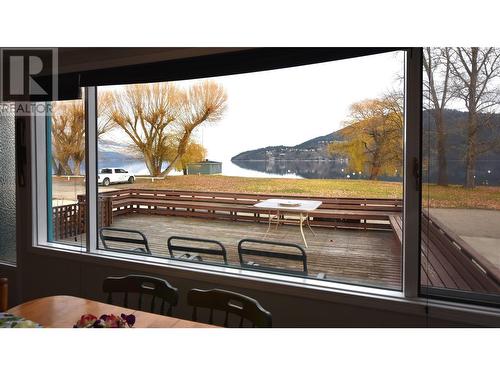 Fabulous lakeview from the dining area - 36 Lakeshore Drive, Vernon, BC - 