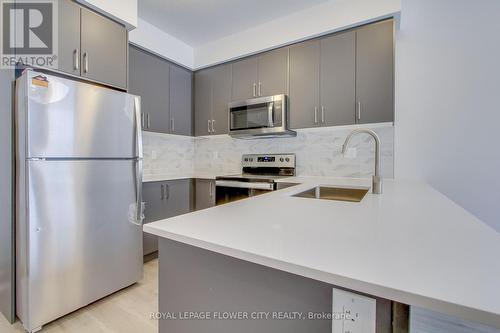 43 - 99 Roger Street, Waterloo, ON - Indoor Photo Showing Kitchen With Double Sink With Upgraded Kitchen