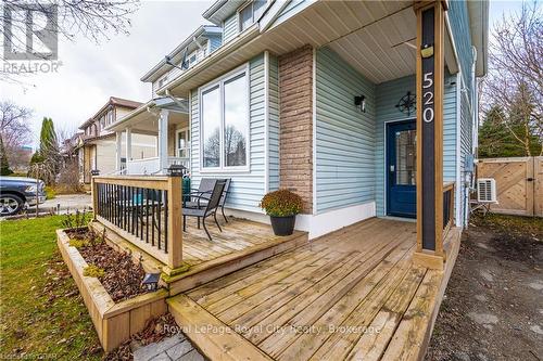 520 Pineview Gardens, Shelburne, ON - Outdoor With Deck Patio Veranda