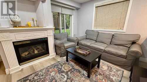 Bsmt - 36 Long Point Drive, Richmond Hill, ON - Indoor Photo Showing Living Room With Fireplace