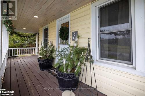 8 Meadow Street, Parry Sound, ON - Outdoor With Deck Patio Veranda With Exterior