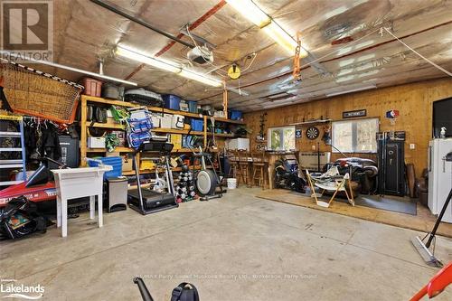 8 Meadow Street, Parry Sound, ON - Indoor Photo Showing Garage