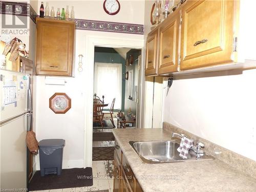 9 Rattenbury Street, Central Huron (Clinton), ON - Indoor Photo Showing Kitchen With Double Sink