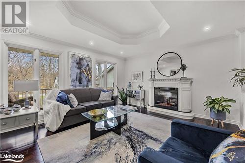 295 Eliza Street, Meaford, ON - Indoor Photo Showing Living Room With Fireplace