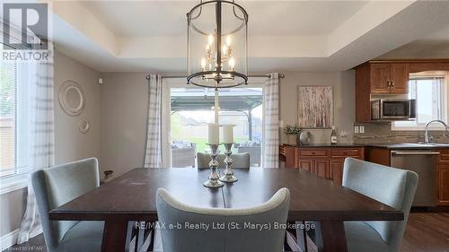 71 Clayton Street, West Perth (Mitchell), ON - Indoor Photo Showing Dining Room