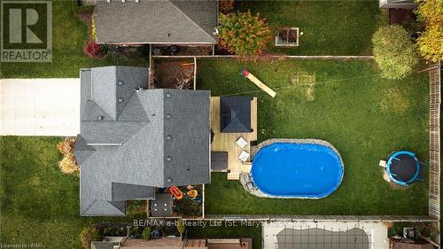 71 Clayton Street, West Perth (Mitchell), ON - Outdoor With Above Ground Pool