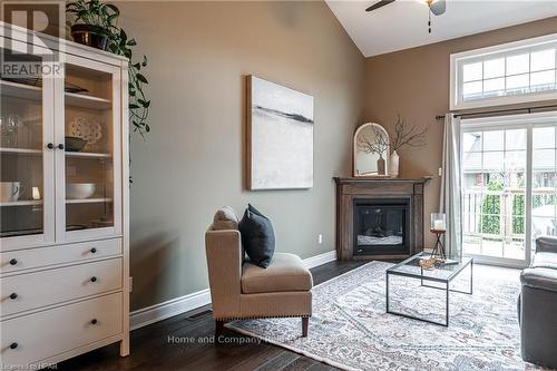 221 - 50 Galt Road Road, Stratford, ON - Indoor Photo Showing Living Room With Fireplace