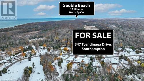 347 Tyendinaga Drive, Saugeen Shores (South Bruce Peninsula), ON - Outdoor With View