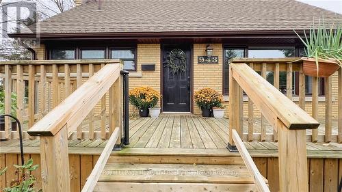 943 Dearness Drive, London, ON - Outdoor With Deck Patio Veranda