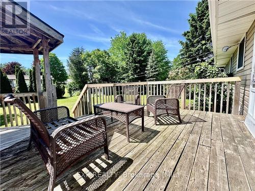 129 Westfall Crescent, West Grey, ON - Outdoor With Deck Patio Veranda With Exterior