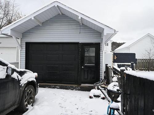 Garage - 566  - 568 Rue Kitchener, La Tuque, QC - Outdoor With Exterior