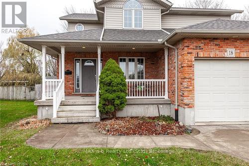 18 Abraham Drive, Stratford, ON - Outdoor With Deck Patio Veranda