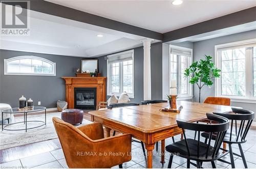 18 Abraham Drive, Stratford, ON - Indoor Photo Showing Other Room With Fireplace