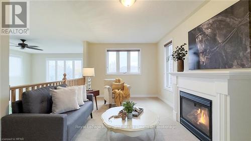 8 Macpherson Avenue, Huron East (Egmondville), ON - Indoor Photo Showing Living Room With Fireplace