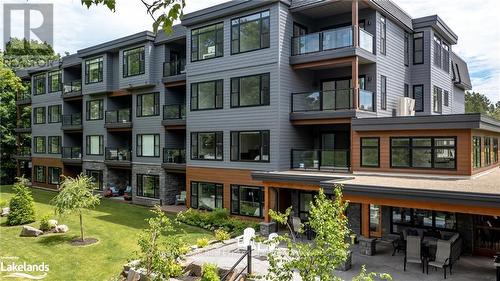 401 - 200 Anglo Street, Bracebridge (Macaulay), ON - Outdoor With Balcony With Facade