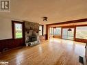 556341 6Th Line, Blue Mountains, ON  - Indoor Photo Showing Living Room With Fireplace 