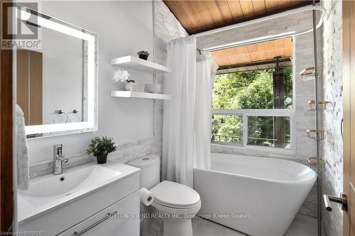 505424 Grey Road 1, Georgian Bluffs, ON - Indoor Photo Showing Bathroom