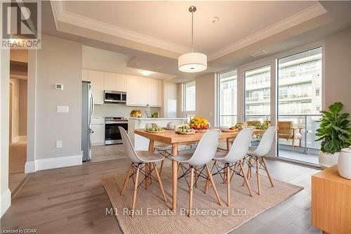 801 - 73 Arthur Street S, Guelph (Two Rivers), ON - Indoor Photo Showing Dining Room