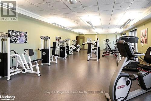 318 - 4 Kimberly Lane, Collingwood, ON - Indoor Photo Showing Gym Room