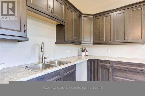 272 Queen Street S, North Perth (Elma), ON - Indoor Photo Showing Kitchen With Double Sink